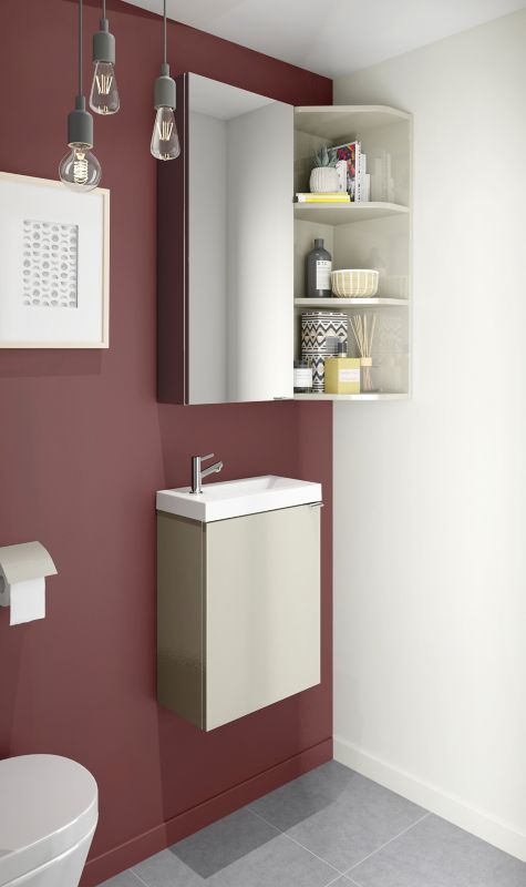 GoodHome Beni konglomeratvask 44 cm
