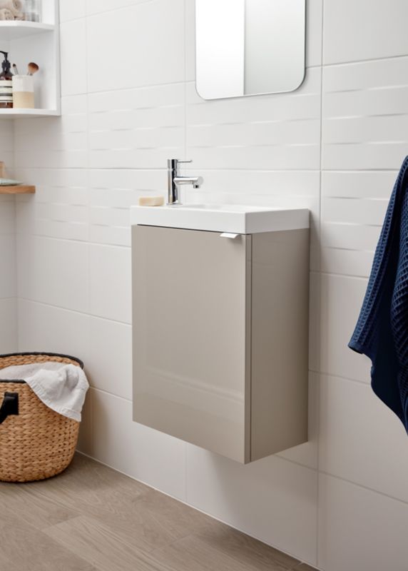 GoodHome Beni konglomeratvask 44 cm