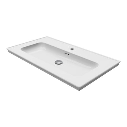 Umywalka Nablatowa Endell 83,4 cm Hvid Keramik 5063022514301