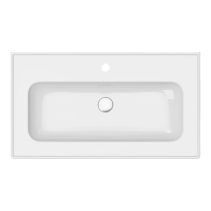 Umywalka Nablatowa Endell 83,4 cm Hvid Keramik 5063022514301