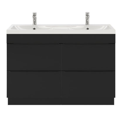 GoodHome Mila 120 cm konglomeratvask med sifon