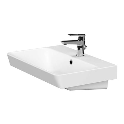 Keramisk Møbelvask Mille Slim 60 cm Hvid