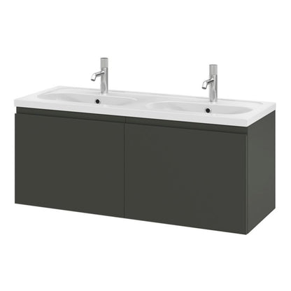 GoodHome Levanna keramisk møbelvask 120 cm hvid