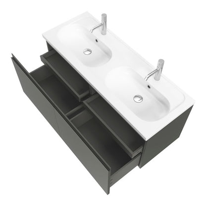 GoodHome Levanna keramisk møbelvask 120 cm hvid