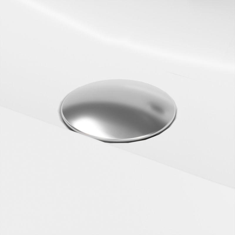 Keramisk Møbelvask 120 cm Hvid 2-Kammer