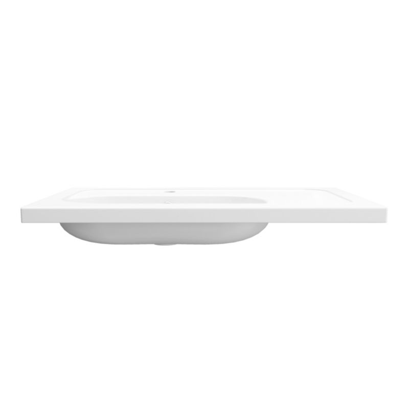 GoodHome Levanna keramisk møbelvask 80 cm hvid
