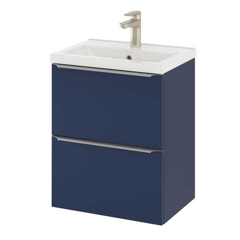 GoodHome Nira slim keramisk møbelvask 12,4 x 36,3 x 50,4 cm