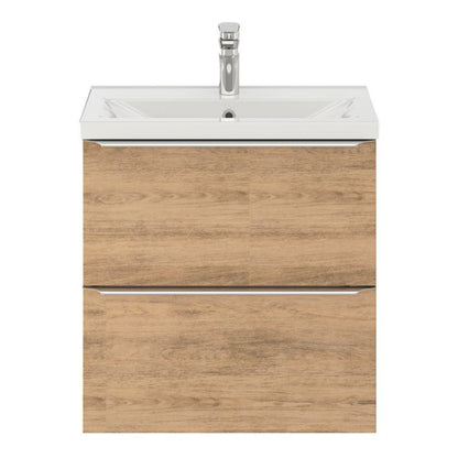 GoodHome Nira slim keramisk møbelvask 12,4 x 36,3 x 60,4 cm