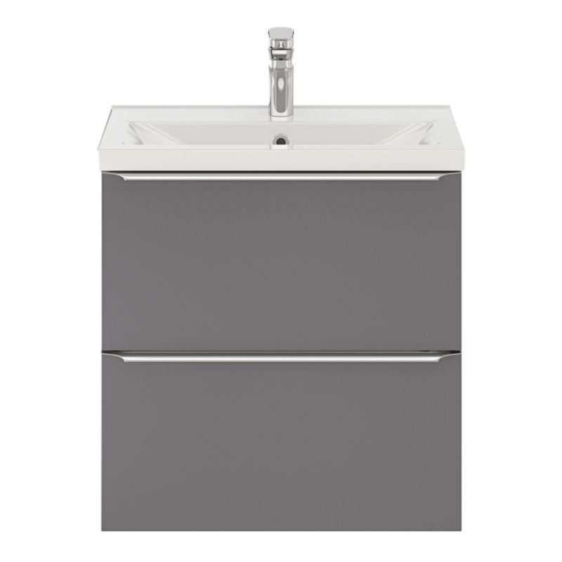 GoodHome Nira slim keramisk møbelvask 12,4 x 36,3 x 60,4 cm