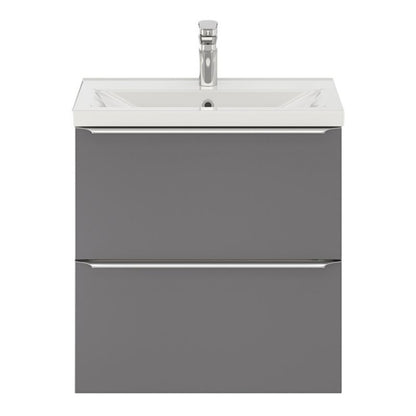 GoodHome Nira slim keramisk møbelvask 12,4 x 36,3 x 60,4 cm