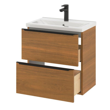 GoodHome Nira slim keramisk møbelvask 12,4 x 36,3 x 60,4 cm