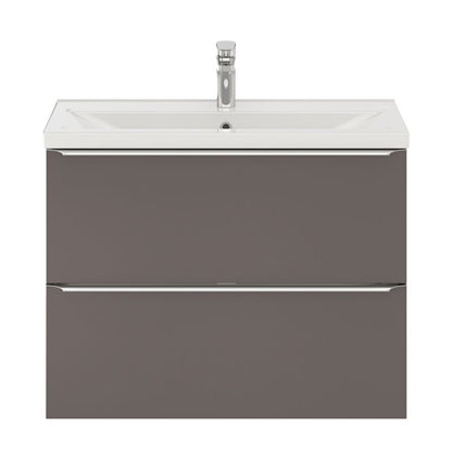 GoodHome Nira slim keramisk møbelvask 12,4 x 36,3 x 80,4 cm