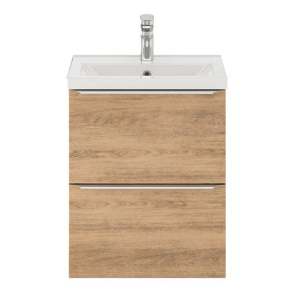 Keramisk Håndvask til Møbel Nira Slim 50,4x36,3x12,4 cm Hvid