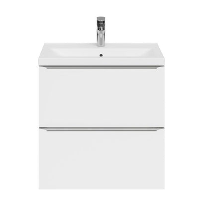 Keramisk Håndvask Slim 60,4 x 36,3 x 12,4 cm Hvid
