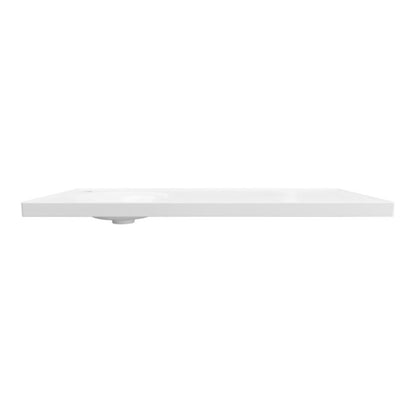 GoodHome Kentia møbelvask 100 cm hvid