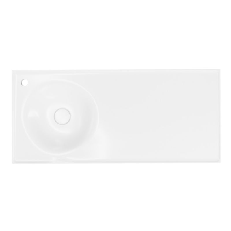 GoodHome Kentia møbelvask 100 cm hvid