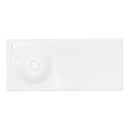 GoodHome Kentia møbelvask 100 cm hvid