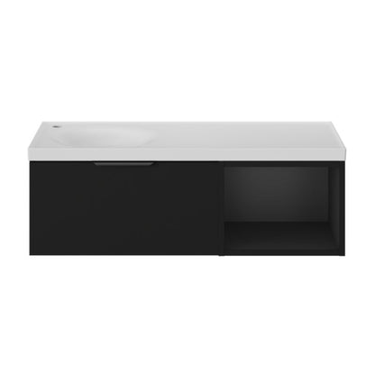 GoodHome Kentia møbelvask 100 cm hvid