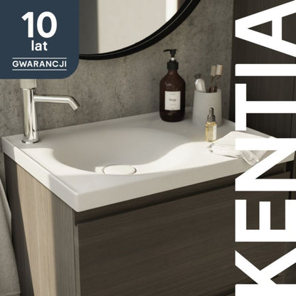 GoodHome Kentia møbelvask 60 cm hvid