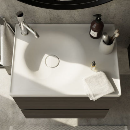 GoodHome Kentia møbelvask 60 cm hvid