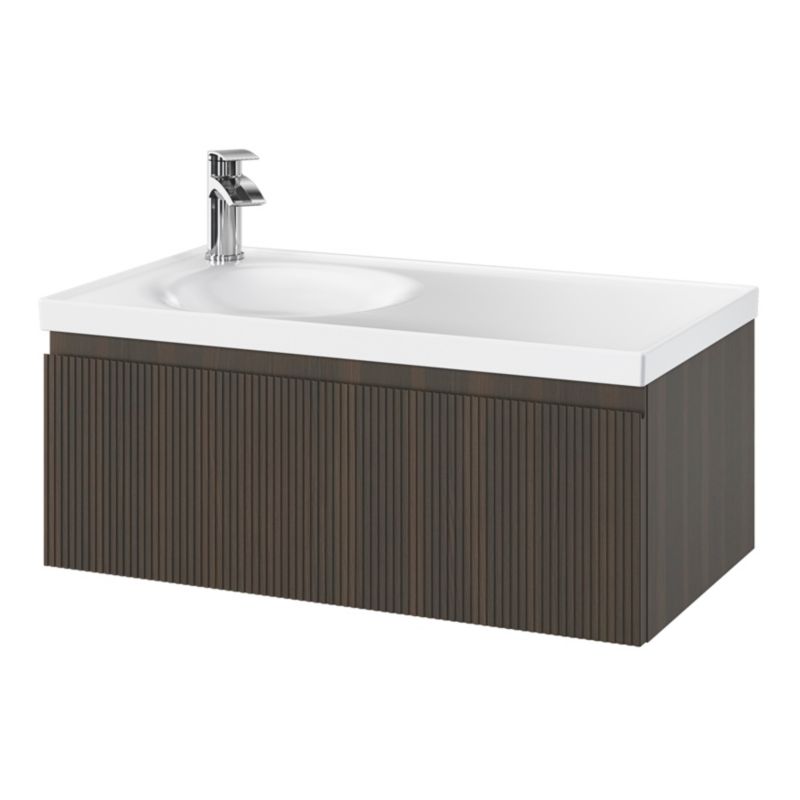 Møbelvask Kentia 80 cm Hvid Mat