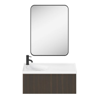 GoodHome Kentia møbelvask 80 cm hvid