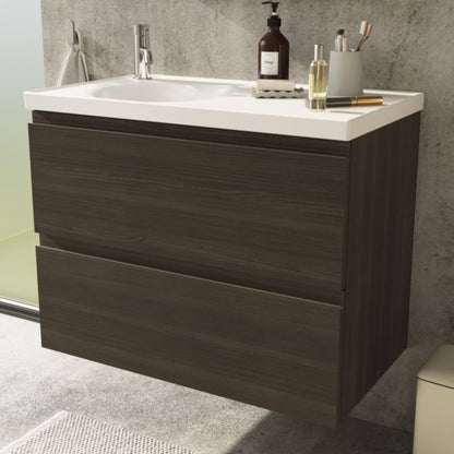 GoodHome Kentia møbelvask 80 cm hvid
