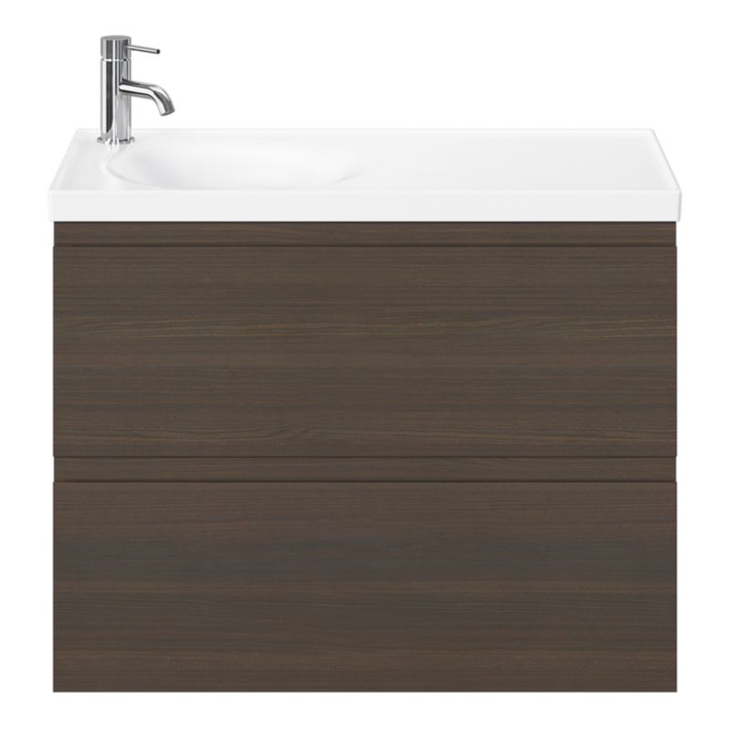GoodHome Kentia møbelvask 80 cm hvid