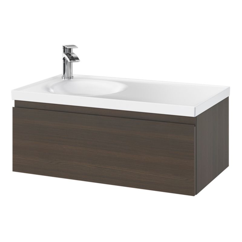 Møbelvask Kentia 80 cm Hvid Mat
