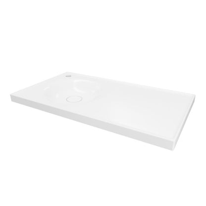 GoodHome Kentia møbelvask 80 cm hvid