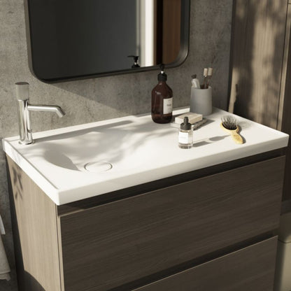 GoodHome Kentia møbelvask 80 cm hvid