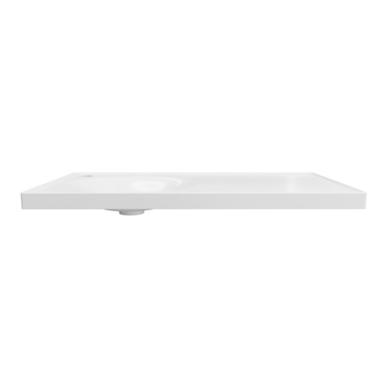 GoodHome Kentia møbelvask 80 cm hvid