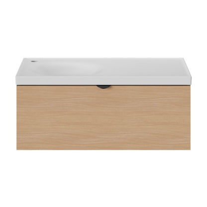 GoodHome Kentia møbelvask 80 cm hvid