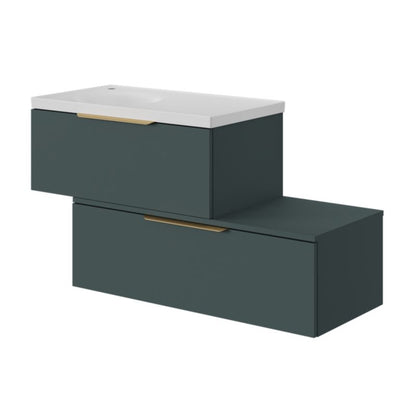 GoodHome Kentia møbelvask 80 cm hvid