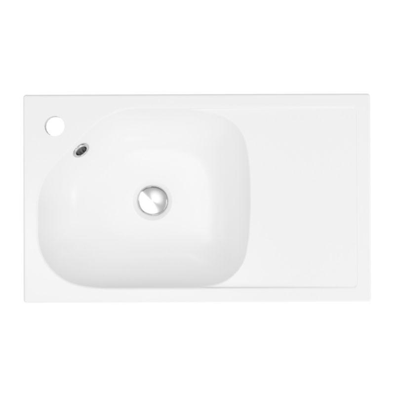 GoodHome Maza møbelvask 60 cm hvid