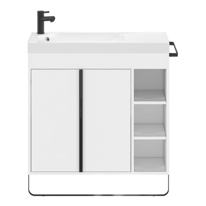GoodHome Maza møbelvask 80 cm hvid