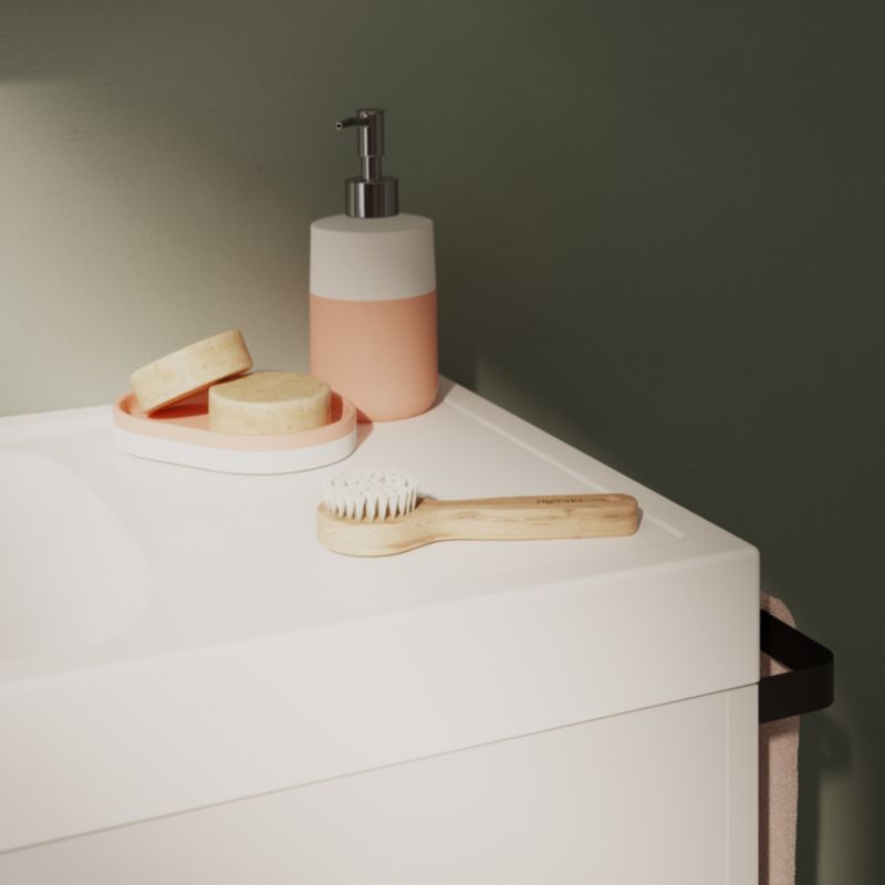 GoodHome Maza møbelvask 80 cm hvid