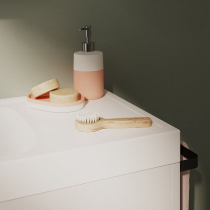 GoodHome Maza møbelvask 80 cm hvid