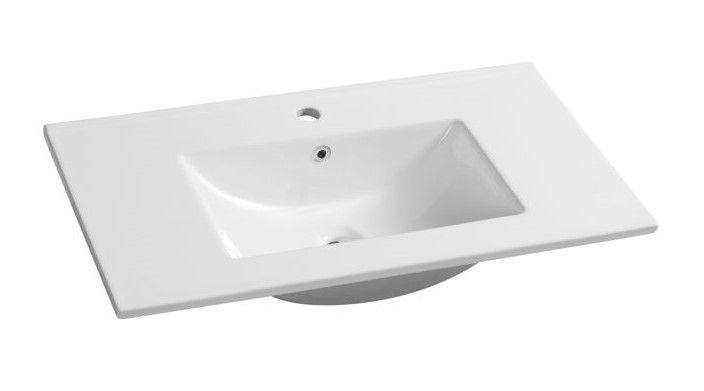 Umywalka Meblowa Formia 80 cm Hvid Keramik