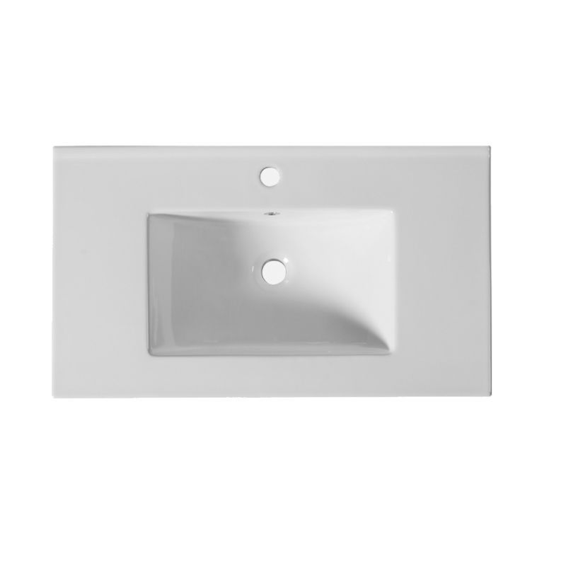 Umywalka Meblowa Formia 80 cm Hvid Keramik