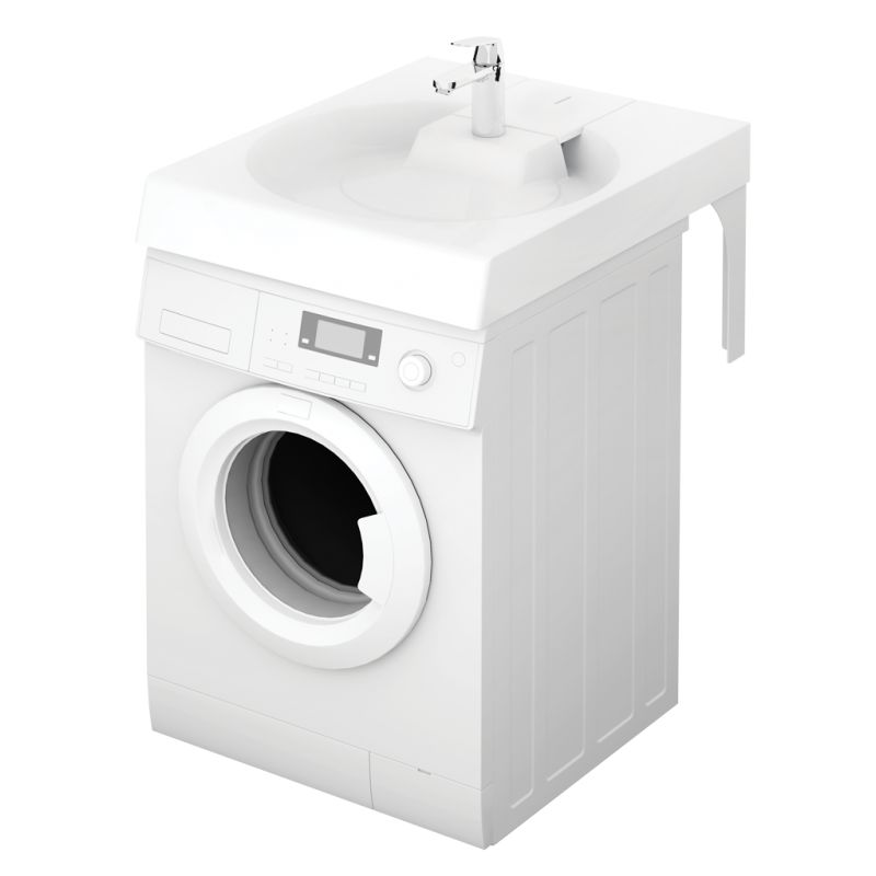 Vask til vaskemaskine Claro Grande 75x60x10 cm