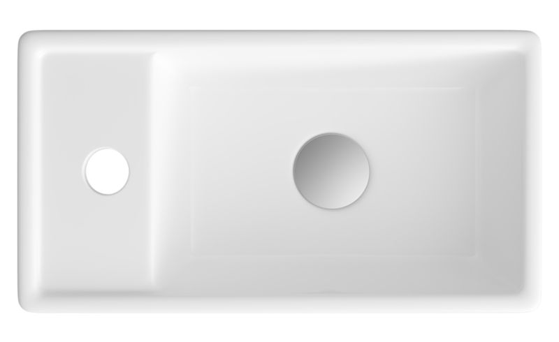 Ceramisk vask til bordmontage Aspra fra Granitan