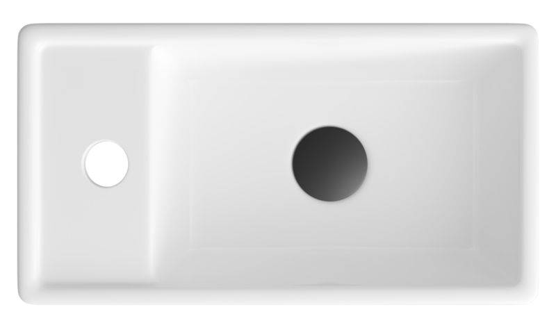 Ceramisk vask til bordmontage Aspra fra Granitan