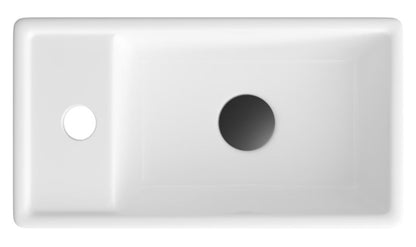 Ceramisk vask til bordmontage Aspra fra Granitan