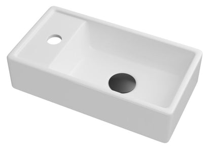 Ceramisk vask til bordmontage Aspra fra Granitan