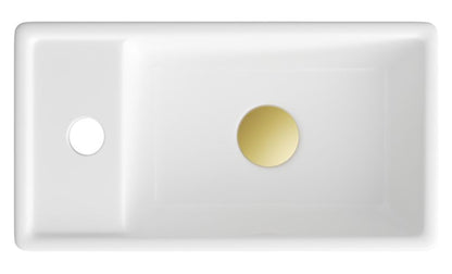 Ceramisk vask til bordmontage Aspra fra Granitan