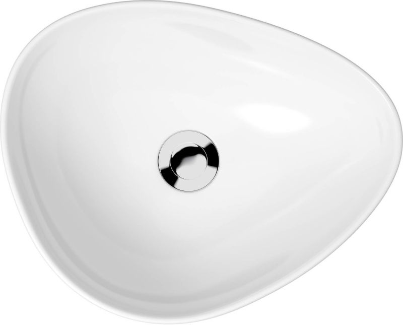 Ceramisk bordmonteret vask Cersanit Moduo 45 cm hvid