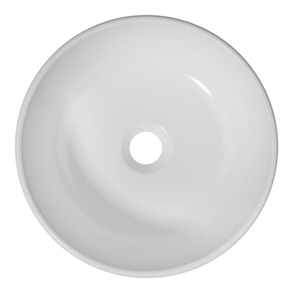 Keramisk Bordhåndvask Endell 35 cm Rund Hvid