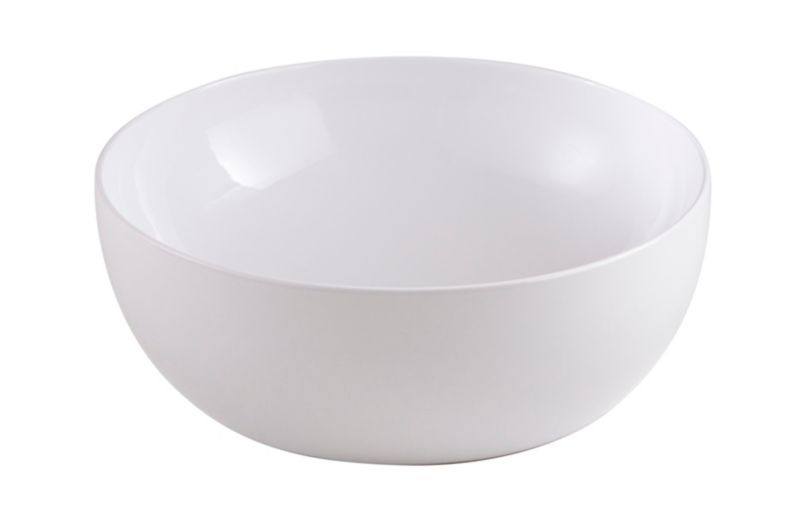 Ceramisk bordmonteret vask GoodHome Ondava 38,5 cm hvid