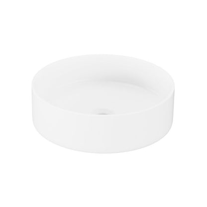 GoodHome Samal keramisk vask til bordmontage, Ø 40 cm, hvid